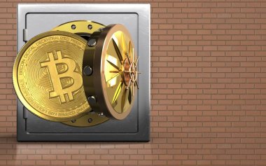 metal güvenli illüstrasyon