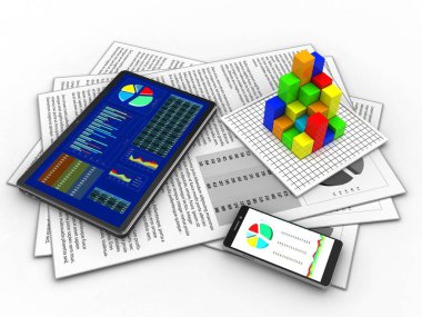  belgeleri arka plan üzerinde gösterimi