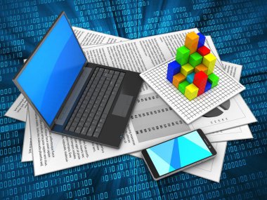  belgeleri arka plan üzerinde gösterimi