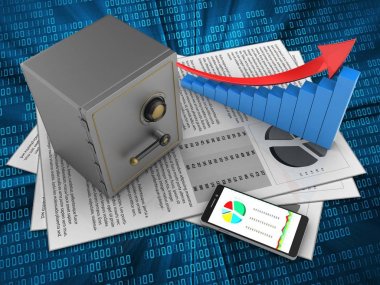  belgeleri arka plan üzerinde gösterimi