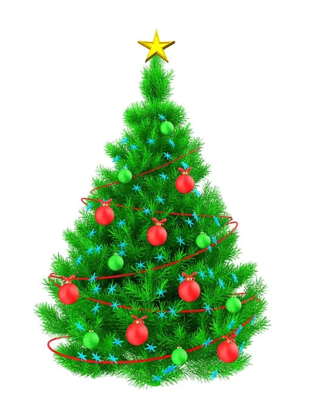 Illustrazione dell'albero di Natale — Foto Stock