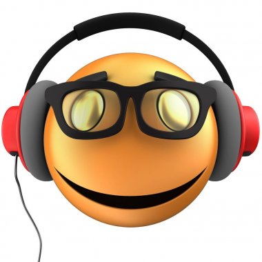 arka plan üzerinde ifade gülümseme