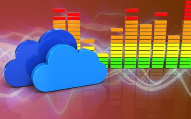  bulutlar üzerinde arka plan resmi 