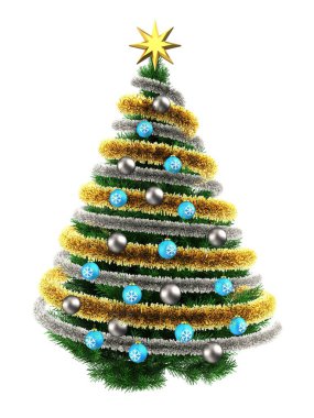 Noel ağacının gösterimi