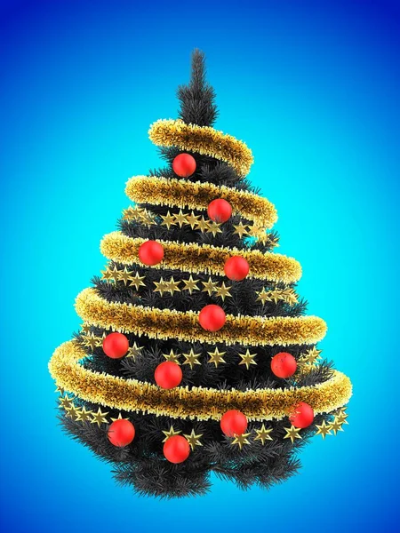 Illustration de l'arbre de Noël — Photo