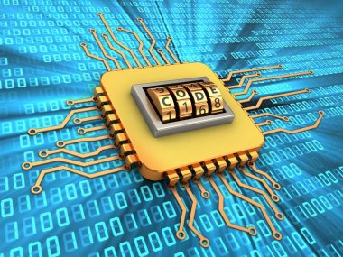 Altın bilgisayar çizimi 