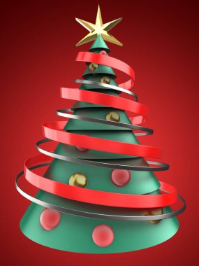  yeşil ve mavi xmas ağacı