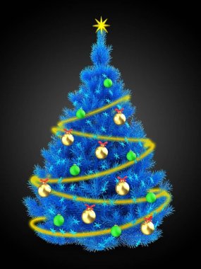 Noel ağacının gösterimi