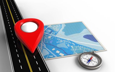  mavi harita gösterimi