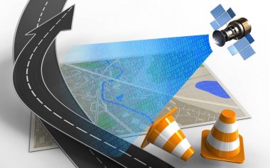  harita üzerinde arka plan resmi 