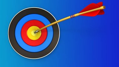 Hedef arka plan üzerinde gösterimi