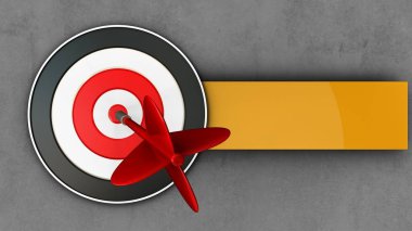 Hedef arka plan üzerinde gösterimi