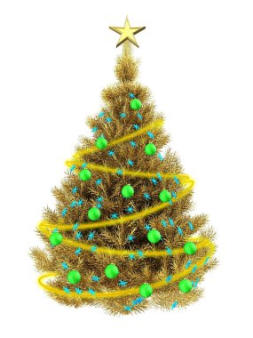 Noel ağacı arka plan üzerinde