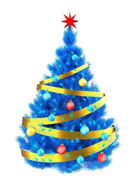 Noel ağacı arka plan üzerinde