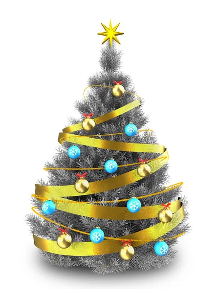 Noel ağacı arka plan üzerinde — Stok fotoğraf