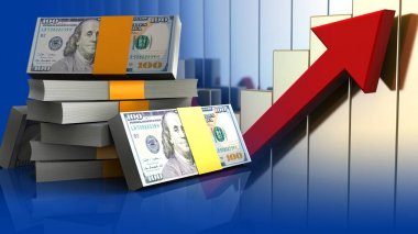  dolar yığını çizimi 