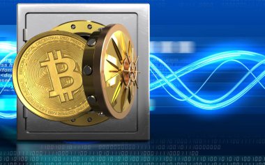 metal güvenli illüstrasyon