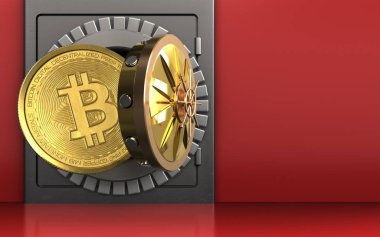 metal güvenli illüstrasyon