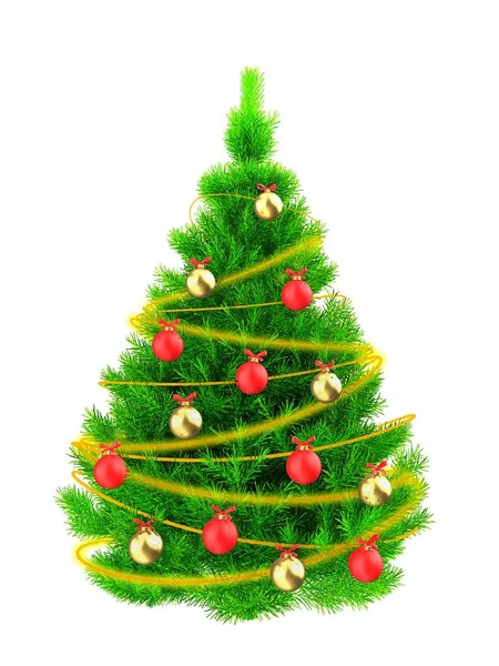 Illustrazione dell'albero di Natale — Foto Stock