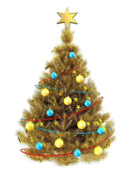 Illustrazione dell'albero di Natale — Foto Stock