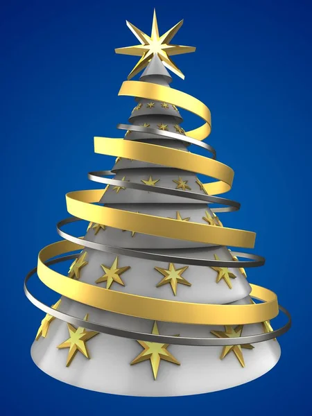 Illustrazione dell'albero di Natale — Foto Stock