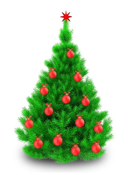 Иллюстрация рождественской елки — стоковое фото