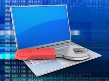  dizüstü bilgisayar çizimi