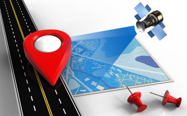  mavi harita gösterimi