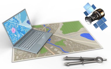  bilgisayar ile harita gösterimi