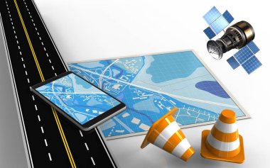  mavi harita gösterimi