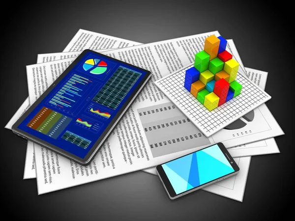  belgeleri arka plan üzerinde gösterimi