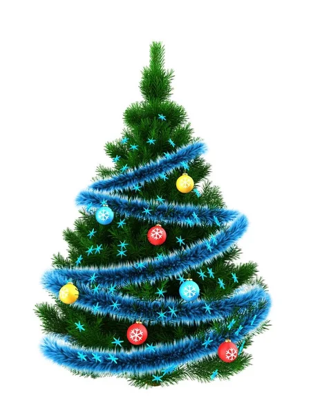 Illustration of  Christmas tree — Stock Photo, Image