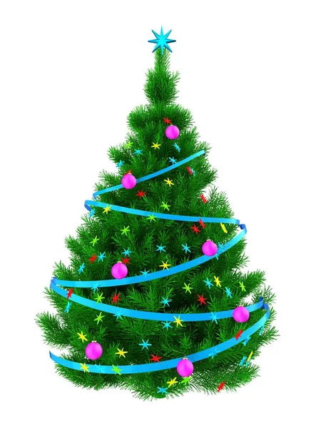 Illustrazione dell'albero di Natale — Foto Stock