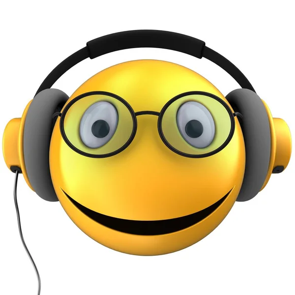 Illustration of  emoticon smile — Stock Photo, Image