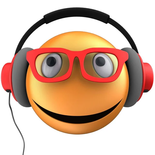 Illustrazione di emoticon sorriso — Foto Stock