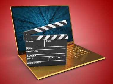  Altın bilgisayar çizimi