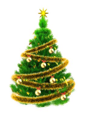 Noel ağacının gösterimi 