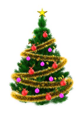 Noel ağacının gösterimi 