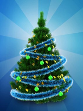 Noel ağacının gösterimi 