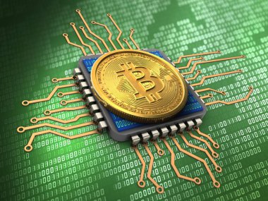  bitcoin arka plan üzerinde gösterimi 