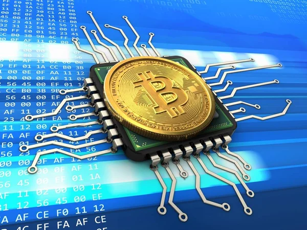  bitcoin arka plan üzerinde gösterimi 