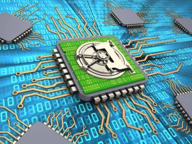  Bilgisayar çipleri çizimi