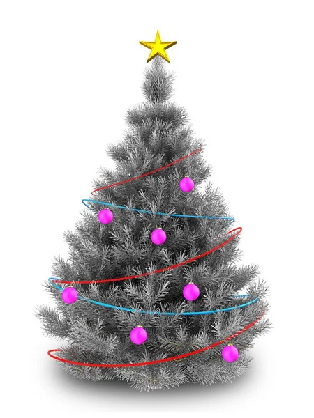 Illustration de l'arbre de Noël — Photo