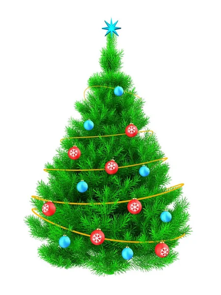 Illustration of  Christmas tree — Stock Photo, Image