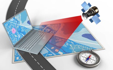 mavi harita gösterimi