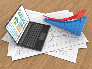  Illustration diyagram kağıtları