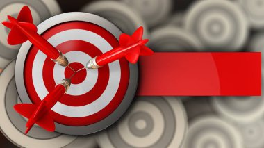  Üç ok ile hedef gösteren resim 