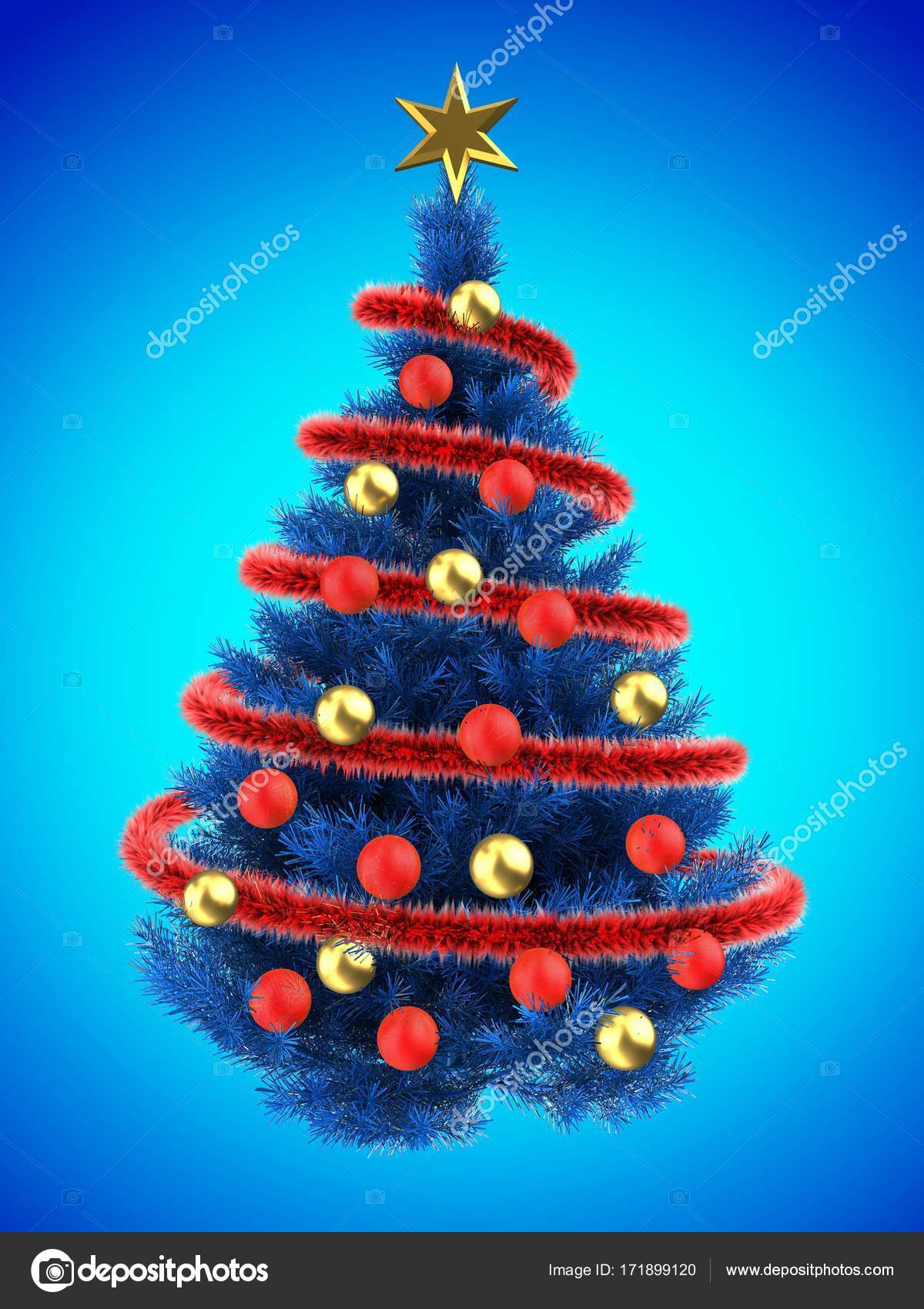 Ilustração da árvore de Natal fotos, imagens de © mmaxer #171899120