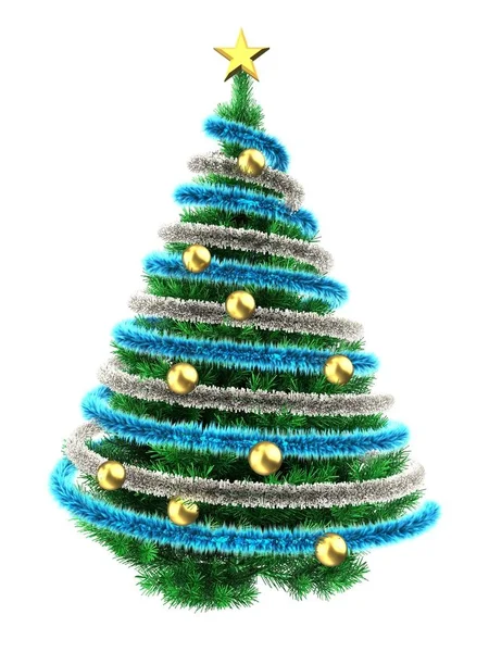 Illustration of Christmas tree — Stock Photo, Image