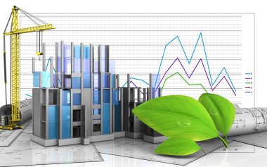  illüstrasyon inşaat ilerleme 